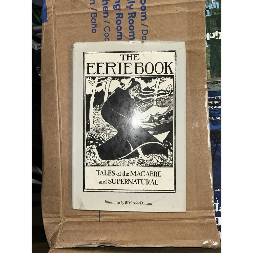 Margaret Armour‎ THE EERIE BOOK Illustrated (Castle, 1981, HC, DJ) s4